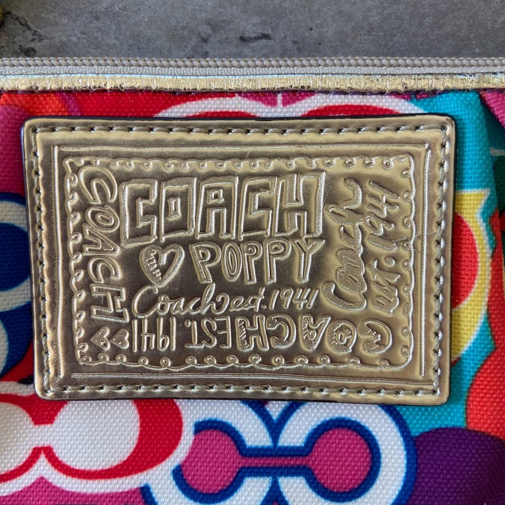 Coach Corner Zip Wristlet - Picture 3 of 8
